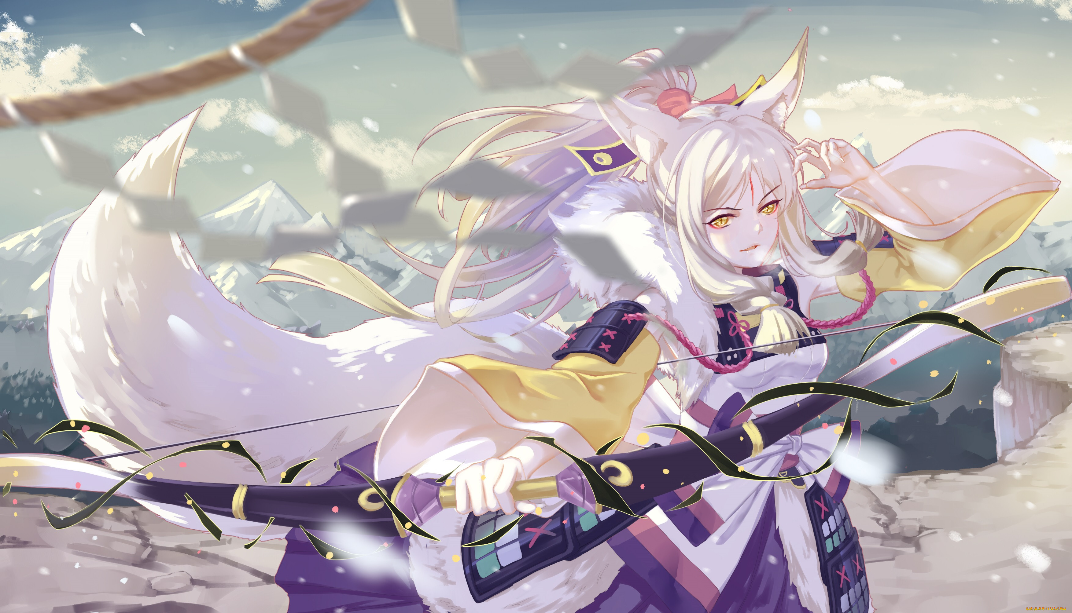 , onmyouji, onmyoji, bai, lang